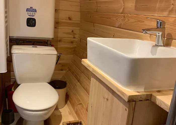Horská chata Insolite En Tonneau, Jacuzzi & Piscine *